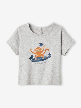 T-shirt "animaux" bébé manches courtes  - vertbaudet enfant