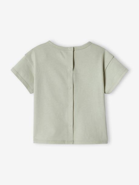 Pack of 2 Short Sleeve T-Shirts for Babies crystal blue - vertbaudet enfant 