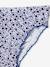 Maillot de bain 2 pièces fleuri fille bleu - vertbaudet enfant 
