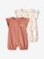 Pack of 2 Lovely Jumpsuits for Babies blush - vertbaudet enfant 