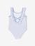 Sailor-Style Swimsuit for Girls striped blue - vertbaudet enfant 