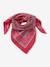 Foulard personalisable à imprimé fleuri fille rose imprimé - vertbaudet enfant 
