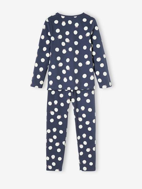 Pyjama à pois fille marine - vertbaudet enfant 