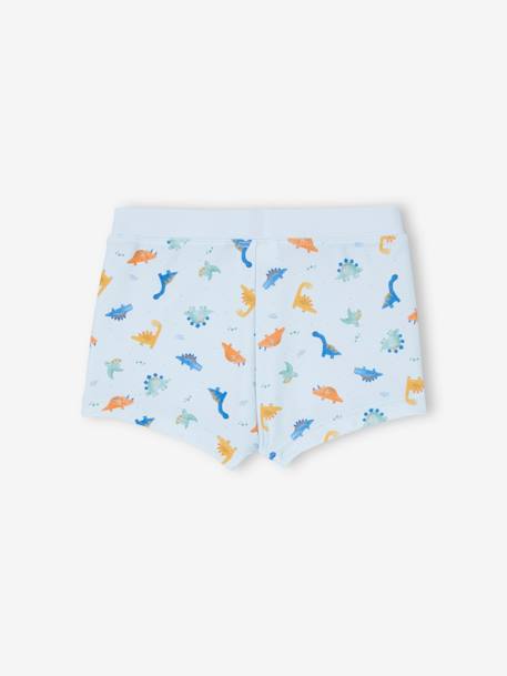 Swim Shorts with Dino Prints, for Baby Boys crystal blue - vertbaudet enfant 