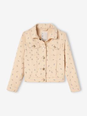 Girls-Coats & Jackets-Jackets-Printed Jacket for Girls