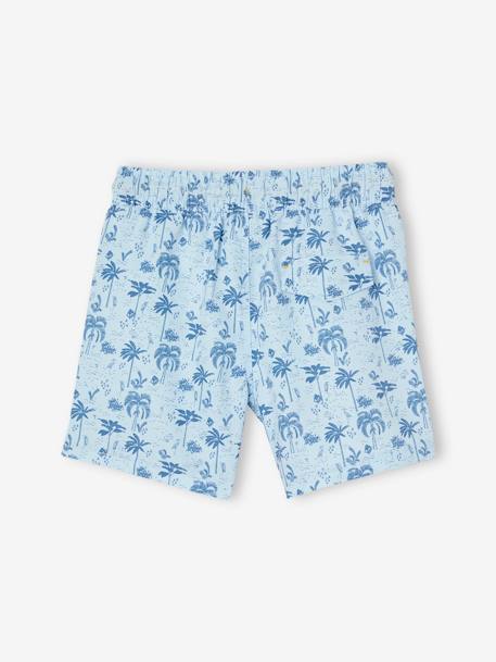Printed Swim Shorts for Boys sky blue - vertbaudet enfant 