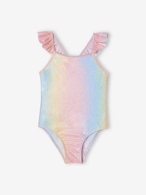 -Glitter Swimsuit for Girls