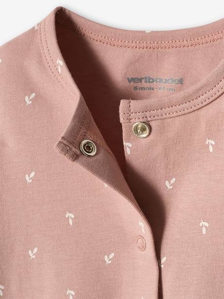 Pack of 2 Pyjamas in Jersey Knit for Baby Girls soft lilac - vertbaudet enfant 
