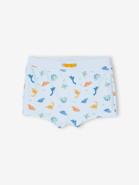Swim Shorts with Dino Prints, for Baby Boys crystal blue - vertbaudet enfant 