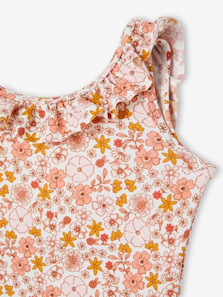 Vintage Swimsuit for Baby Girls rose - vertbaudet enfant 