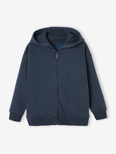 Hooded Jacket for Boys night blue - vertbaudet enfant 