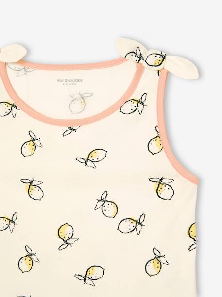 Lemons Nightie for Girls ecru - vertbaudet enfant 
