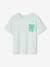 T-Shirt with Motif, for Boys mint green - vertbaudet enfant 