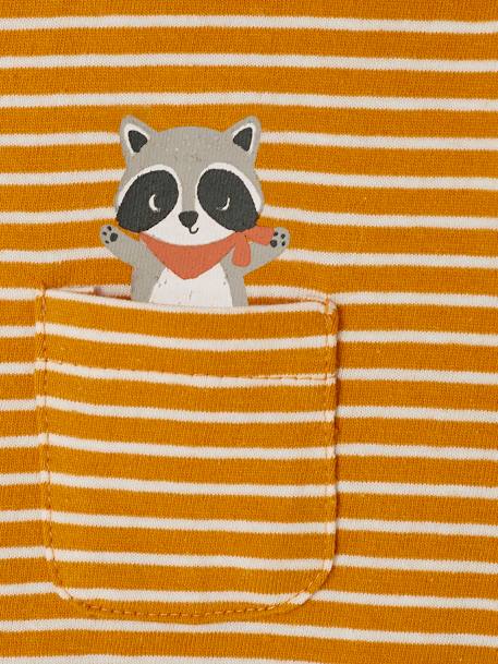 Pack of 2 Pyjamas in Jersey Knit for Baby Boys mustard - vertbaudet enfant 