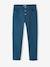 WIDE Hip, Mom Fit MorphologiK Trousers, for Girls ecru+ink blue+peach - vertbaudet enfant 