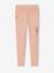 Tregging brodé MorphologiK Large fille rose poudré - vertbaudet enfant 