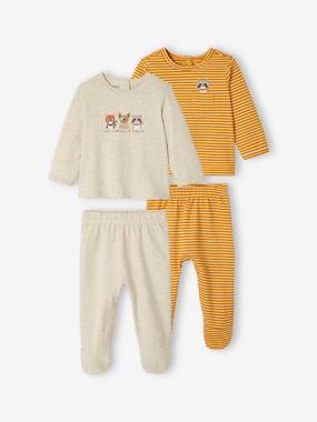 -Pack of 2 Pyjamas in Jersey Knit for Baby Boys