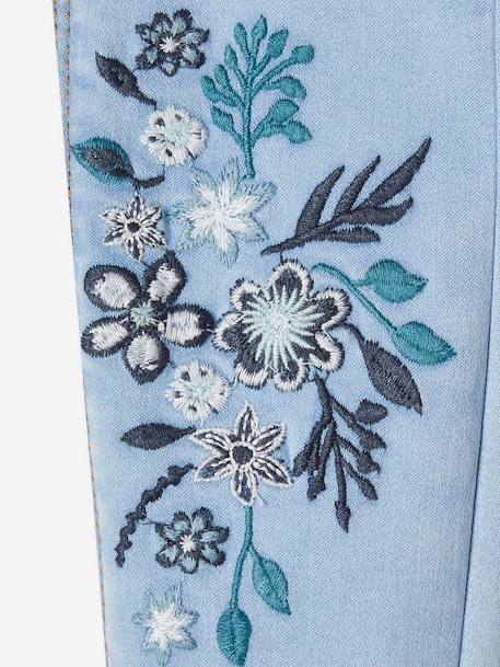 Embroidered Waterless Treggings, MorphologiK Narrow Hip, for Girls - double  stone, Girls