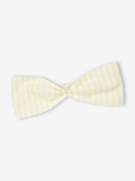 3-Piece Set: Dress + Bloomer Shorts + Hairband for Babies pastel yellow - vertbaudet enfant 