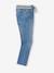 Jean garçon droit facile à enfiler denim effet molleton BRUT FONCE+denim black+denim bleached+denim gris+double stone+STONE MOYEN - vertbaudet enfant 