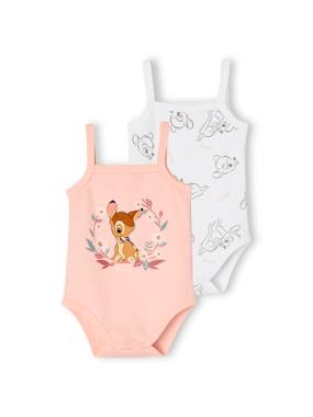 Pack of 2 Bambi by Disney® Bodysuits for Babies  - vertbaudet enfant