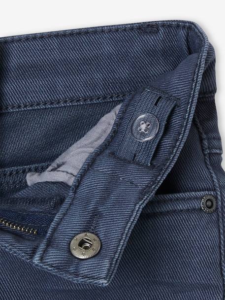 Slim garçon couleur morphologique FIN argile+beige+bleu ardoise+bleu nuit+noir+tomette+vert émeraude - vertbaudet enfant 