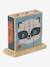 Stacking Cubes Puzzle in FSC® Wood wood - vertbaudet enfant 