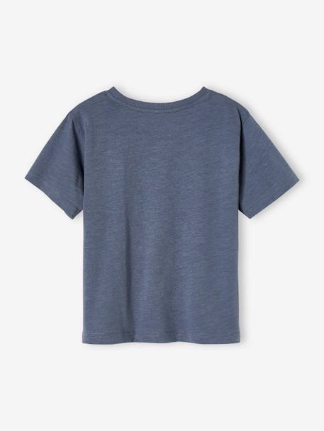 T-shirt animaux garçon bleu ardoise - vertbaudet enfant 
