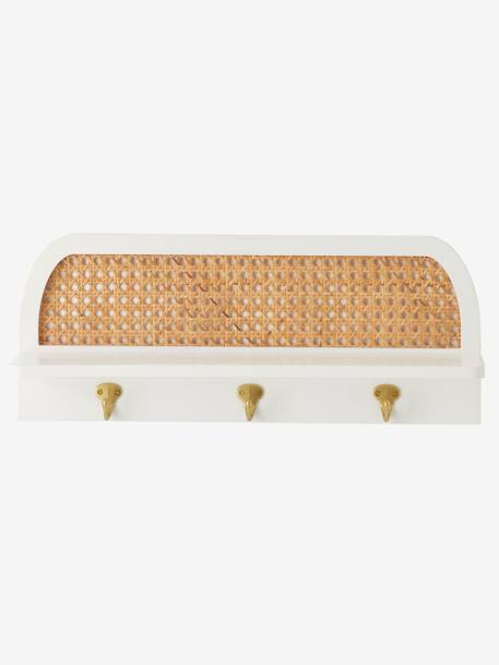 Etagère porte-manteau cannage écru - vertbaudet enfant 