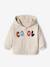 Zipped Jacket with Hood for Babies ecru - vertbaudet enfant 