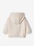 Sweat bébé zippé à capuche bleu ciel+écru - vertbaudet enfant 