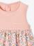 Robe bébé naissance et bandeau assorti beige+rose poudré+tilleul imprimé - vertbaudet enfant 