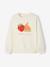 Fruity Sweatshirt for Girls ecru - vertbaudet enfant 