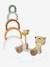 Stackable Pull-Along Tiger in FSC® 100% Wood green - vertbaudet enfant 