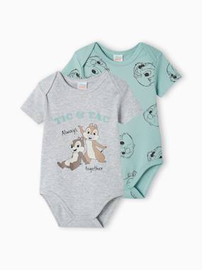 Baby-Bodysuits-Pack of 2 Chip 'n' Dale Bodysuits for Baby Boys by Disney®