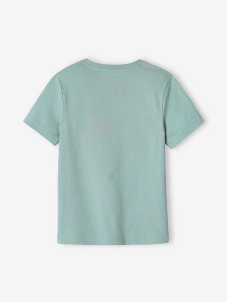 T-shirt garçon motif dinosaure géant menthe - vertbaudet enfant 