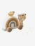Stackable Pull-Along Tiger in FSC® 100% Wood green - vertbaudet enfant 