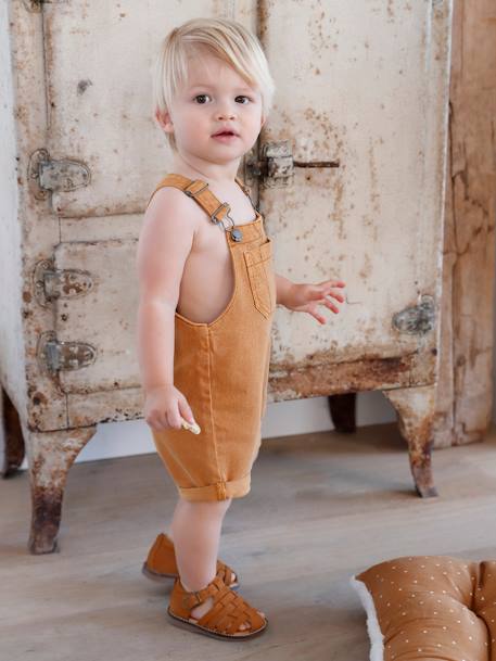 Dungarees with Adjustable Straps, for Babies - caramel, Baby