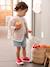 Paperbag Shorts with Belt for Babies BLUE LIGHT WASCHED - vertbaudet enfant 