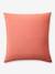 Parure housse de couette enfant et taie d'oreiller en gaze de coton bleu+rose+vert émeraude - vertbaudet enfant 