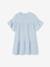 Cotton Gauze Dress for Girls sky blue - vertbaudet enfant 