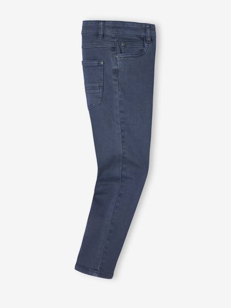 Slim garçon couleur morphologique FIN argile+beige+bleu ardoise+bleu nuit+noir+tomette+vert émeraude - vertbaudet enfant 