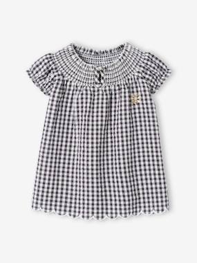 Baby-Smocked Gingham Dress for Babies