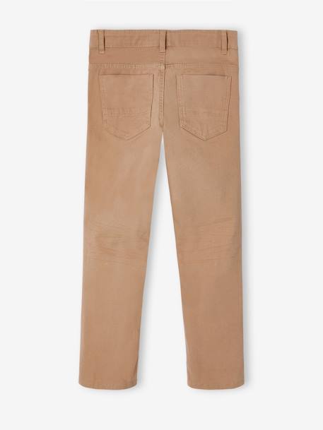 Indestructible Straight Leg Trousers for Boys beige+BEIGE DARK SOLID WITH DESIGN+BLUE MEDIUM SOLID WITH DESIGN+green - vertbaudet enfant 