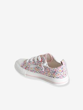 -Baskets fille en toile fantaisie
