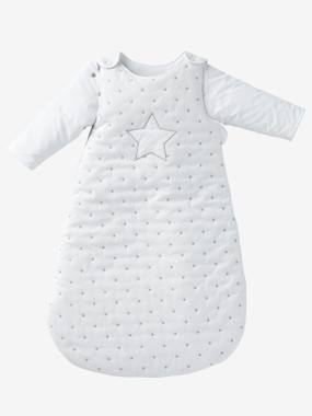 Baby outfits-Sleep Bag with Removable Sleeves, Star Shower Theme
