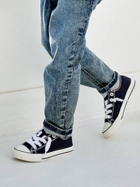 -Fabric Trainers with Elastic, for Boys