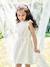 Robe de cérémonie brodée fille écru - vertbaudet enfant 