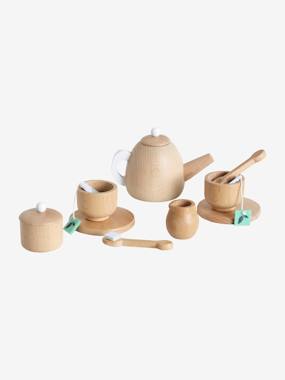 Wooden Tea Set - Wood FSC® Certified  - vertbaudet enfant