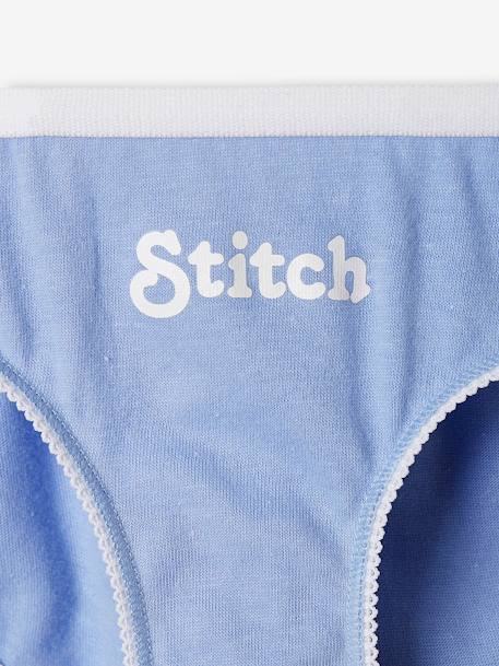 Pack of 5 Stitch Briefs for Girls, by Disney® - sky blue, Girls